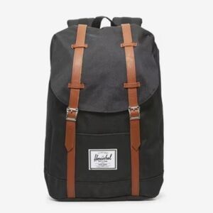 Herschel Supply Company Retreat Backpack with Laptop Pocket- Light Brown